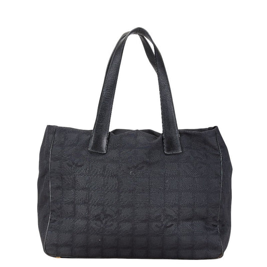 Chanel New Travel Line Nylon Leather Tote Bag