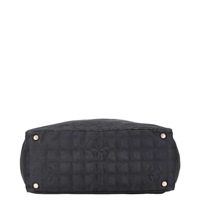Chanel New Travel Line Nylon Leather Tote Bag