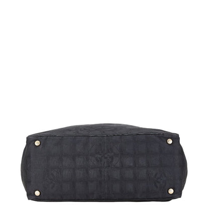 Chanel New Travel Line Nylon Leather Tote Bag