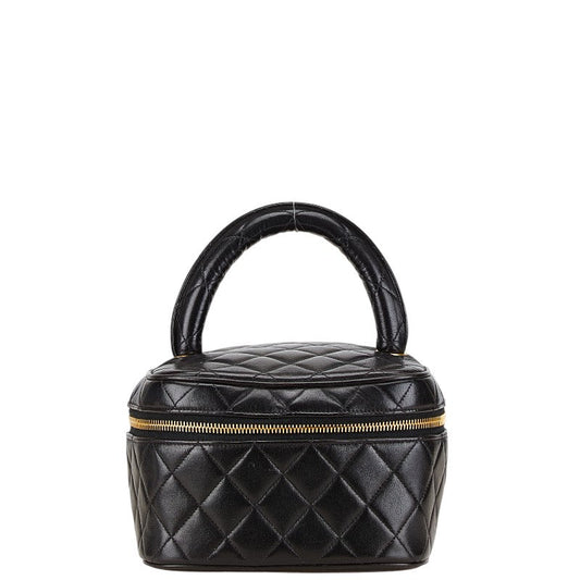 Chanel Coco Mark Matelassé Lambskin Vanity Bag