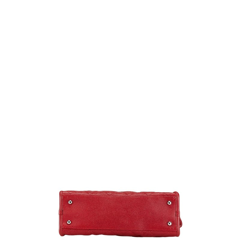 Chanel Coco Mark Matelasse Caviar 2way bag