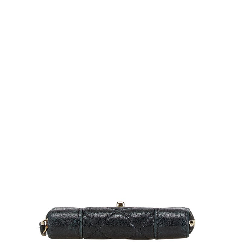 Chanel Coco Mark Turnlock Matelassé Lambskin Coin Purse