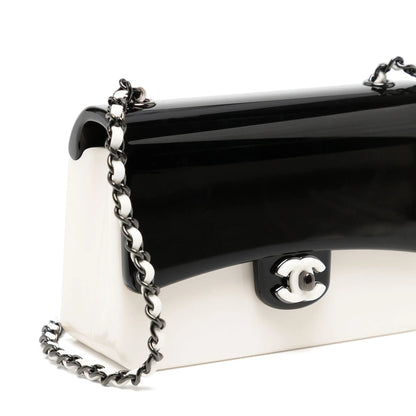 Colour-Block Flap Bag Minaudière