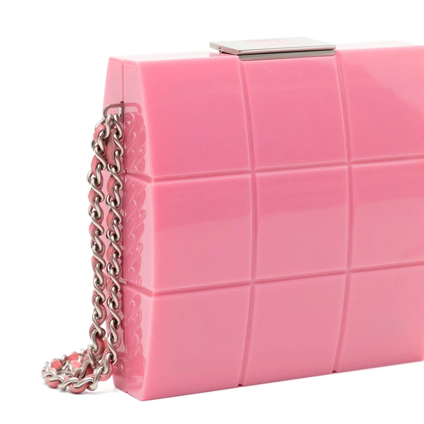Pink Choco Bar Minaudière Clutch