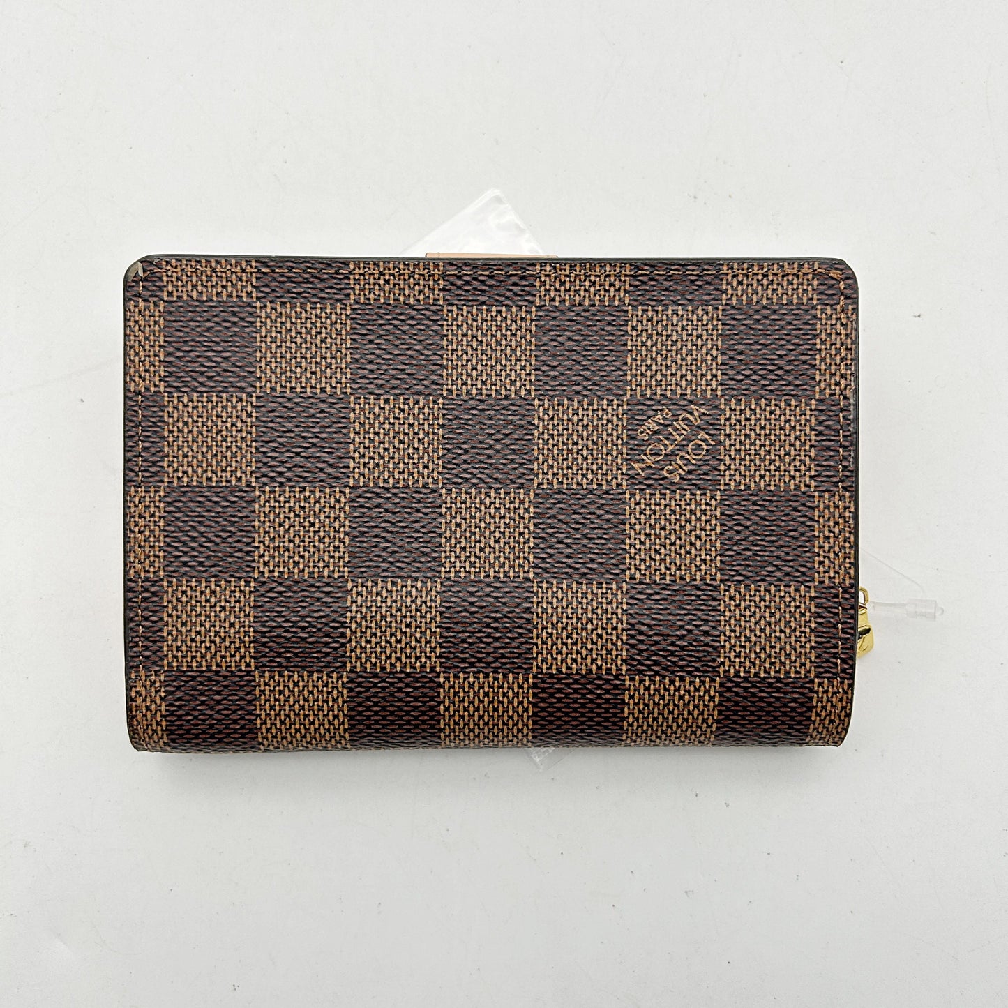 Louis Vuitton Juliette Wallet Damier with Leather Brown B0503SWFXY