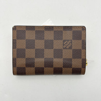 Louis Vuitton Juliette Wallet Damier with Leather Brown B0503SWFXY