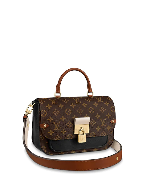 Louis Vuitton Vaugirard Monogram Creme Black