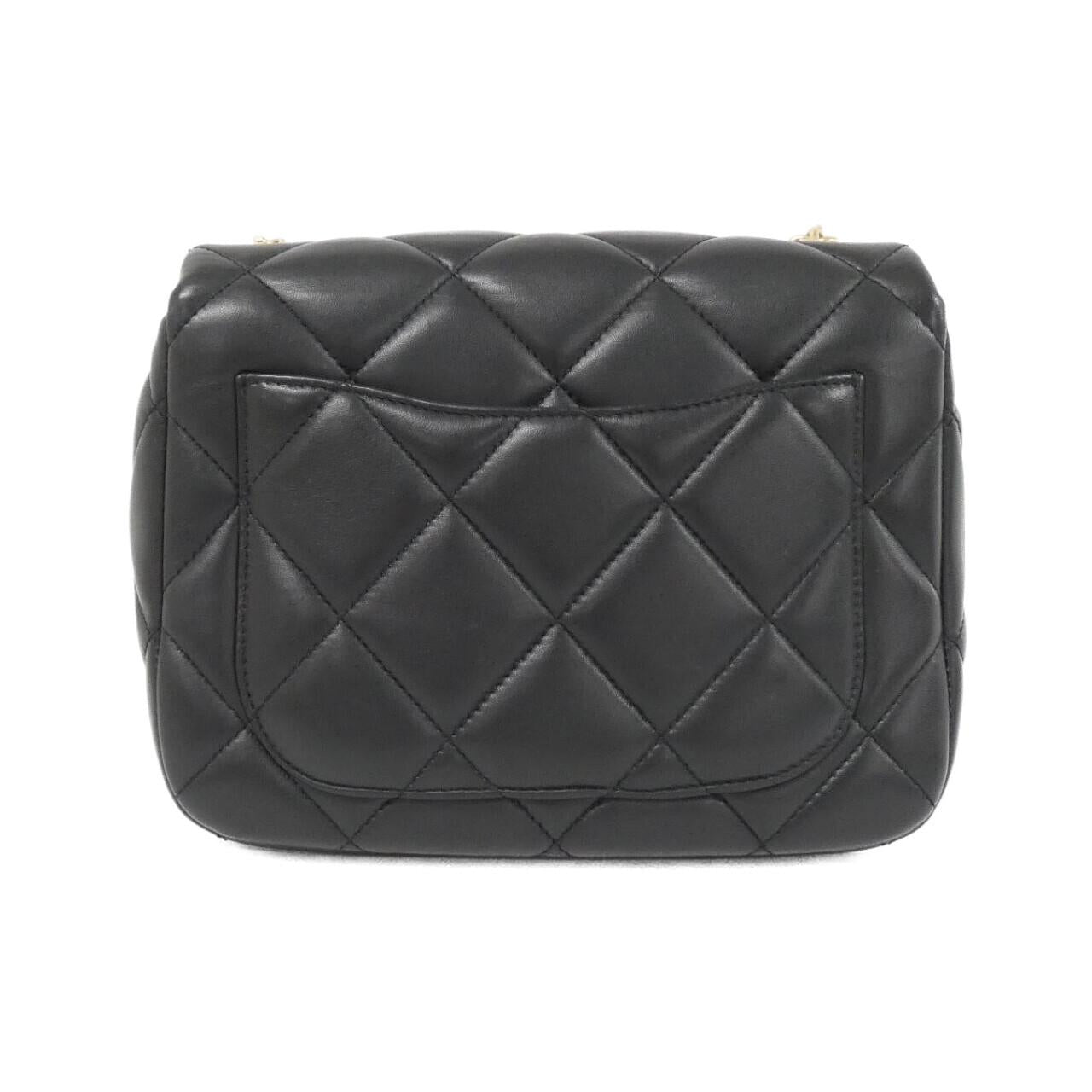 Chanel AS3850 Lambskin Shoulder Bag