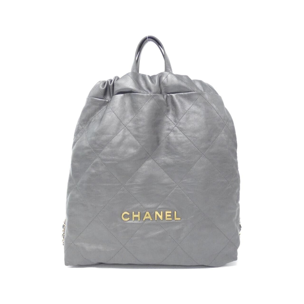 Chanel Chanel 22 Metallic Calfskin Backpack