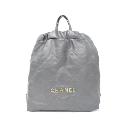 Chanel Chanel 22 Metallic Calfskin Backpack