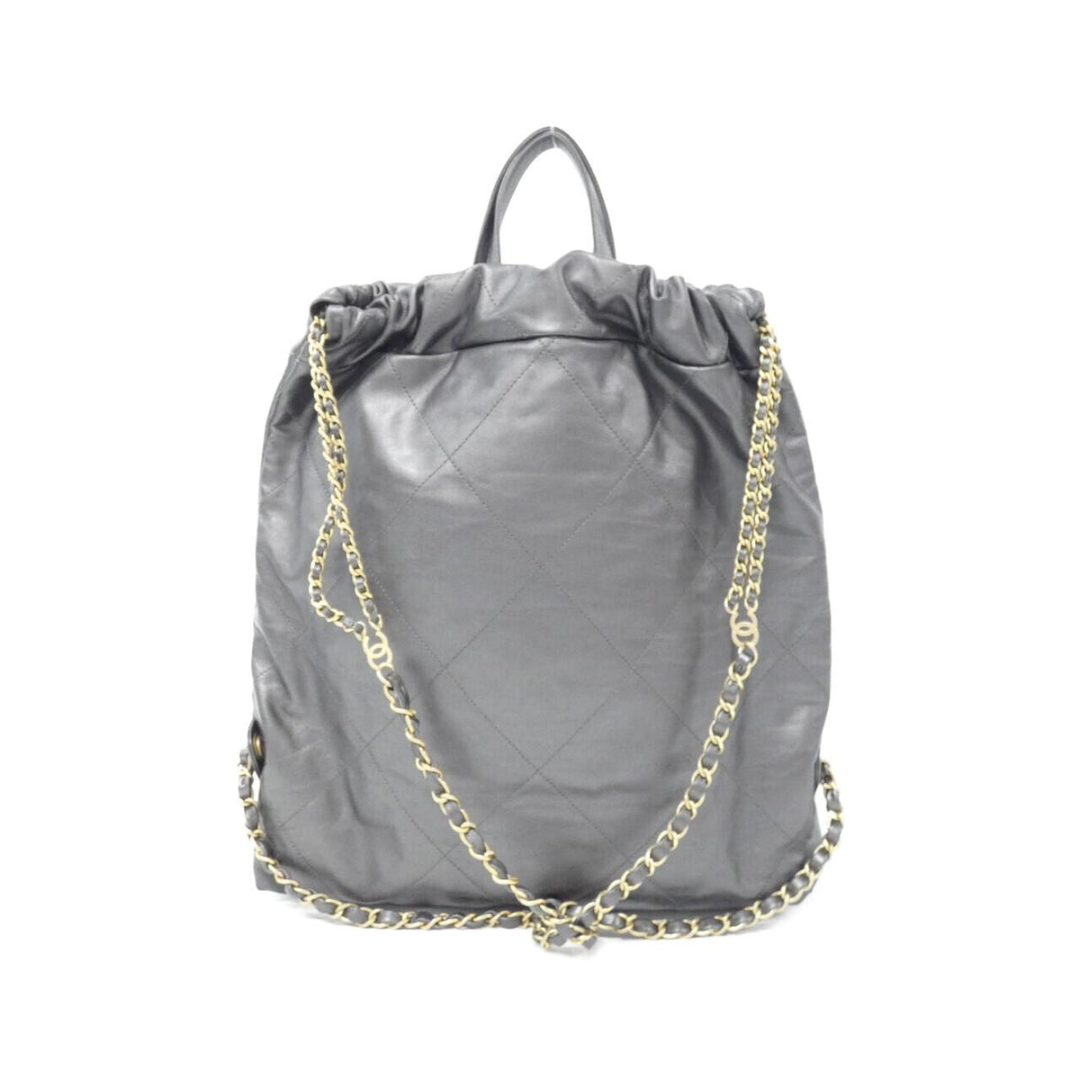 Chanel Chanel 22 Metallic Calfskin Backpack