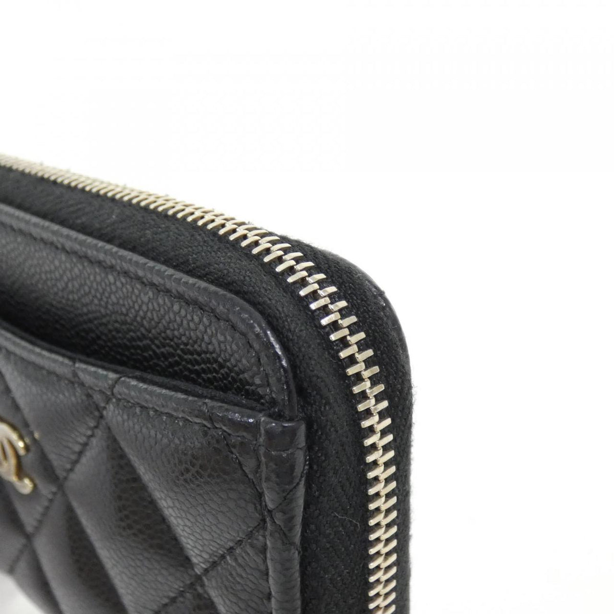 Chanel Timeless Classic Caviar Skin Card Case