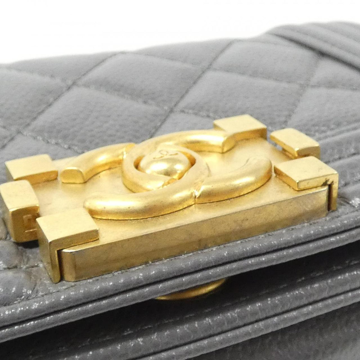 Chanel Boy Chanel Caviar Skin Shoulder Bag
