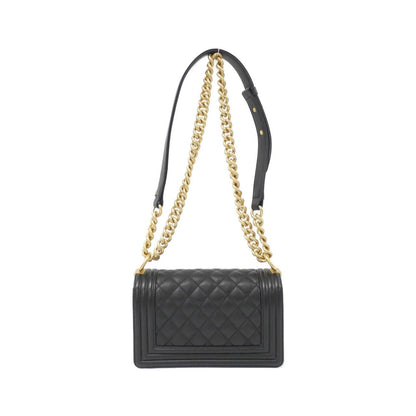 Chanel Boy Chanel Lambskin Shoulder Bag