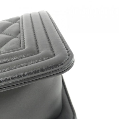 Chanel Boy Chanel Lambskin Shoulder Bag