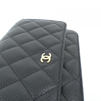 Chanel Timeless Classic Line Caviar Skin Chain Wallet