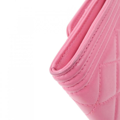 Chanel Boy Chanel Lambskin Wallet