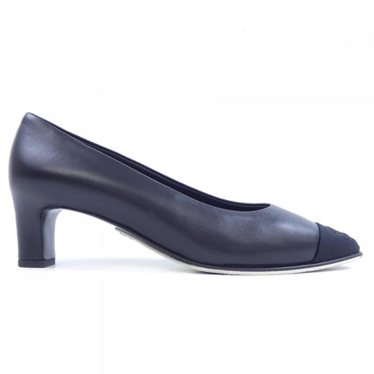 Chanel G36842Y50387 Lambskin Grosgrain Pumps