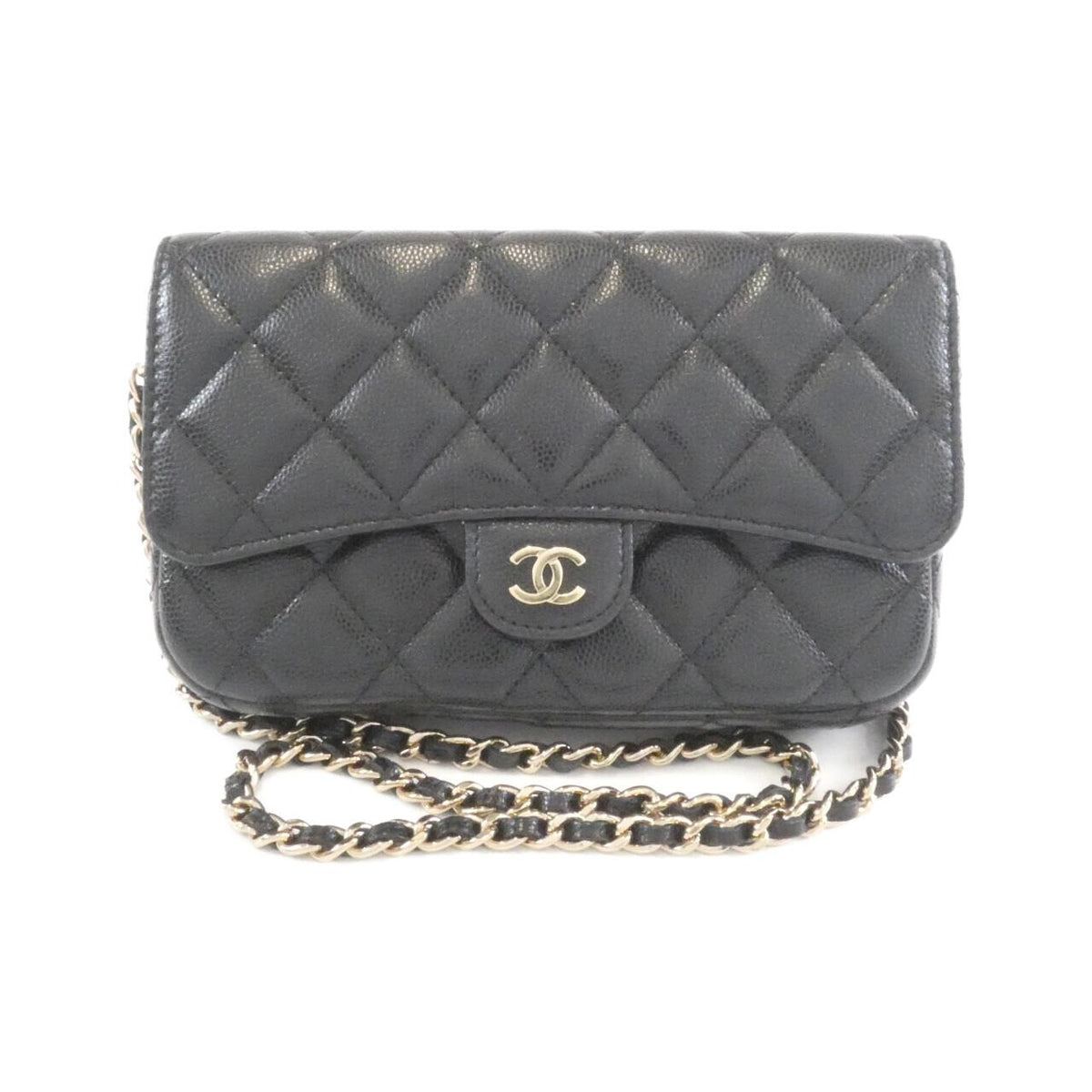 Chanel Timeless Classic Line Caviar Skin Phone Case
