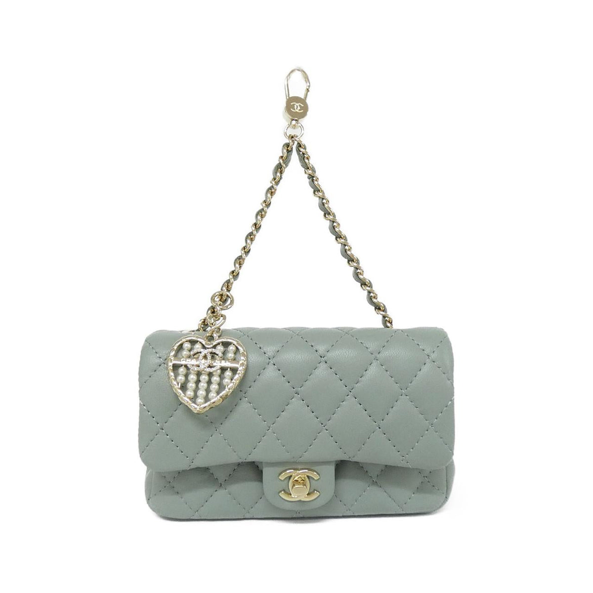 Chanel AP4760 Lambskin Key Holder