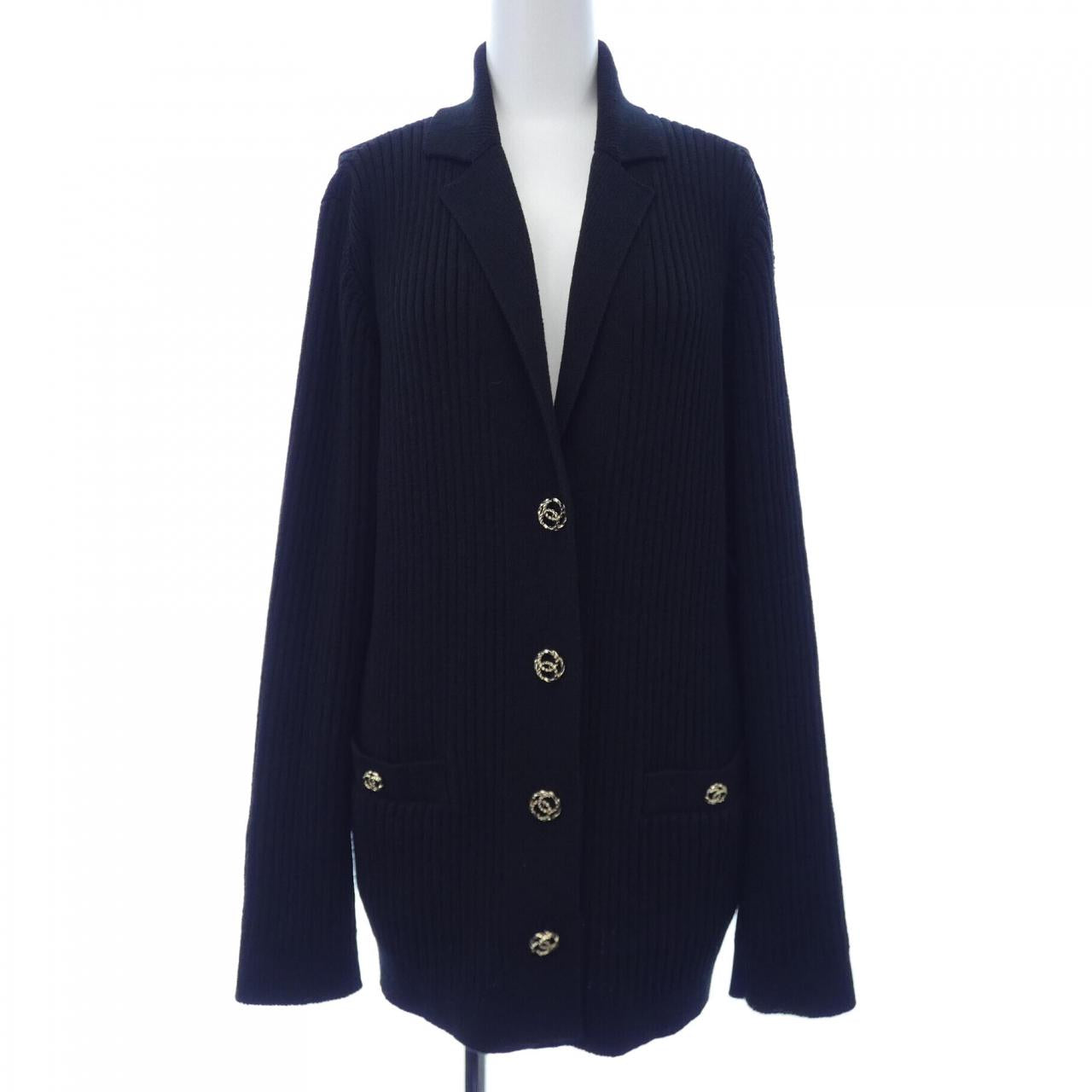 Chanel P63091K48814 Wool Cardigan
