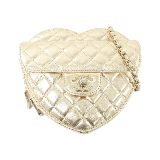 Chanel AS5764 Metallic Lambskin Shoulder Bag