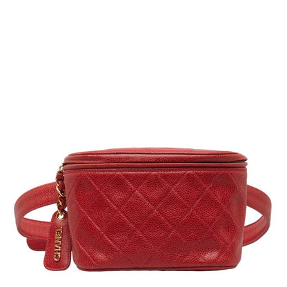 Quilted Caviar Belt Bag - '10s