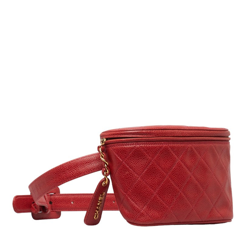 Quilted Caviar Belt Bag - '10s