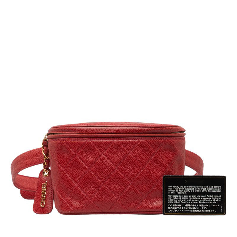 Quilted Caviar Belt Bag - '10s