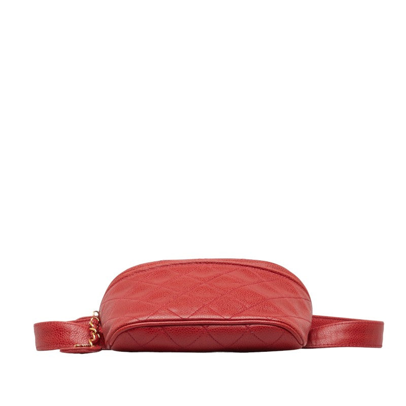 Quilted Caviar Belt Bag - '10s