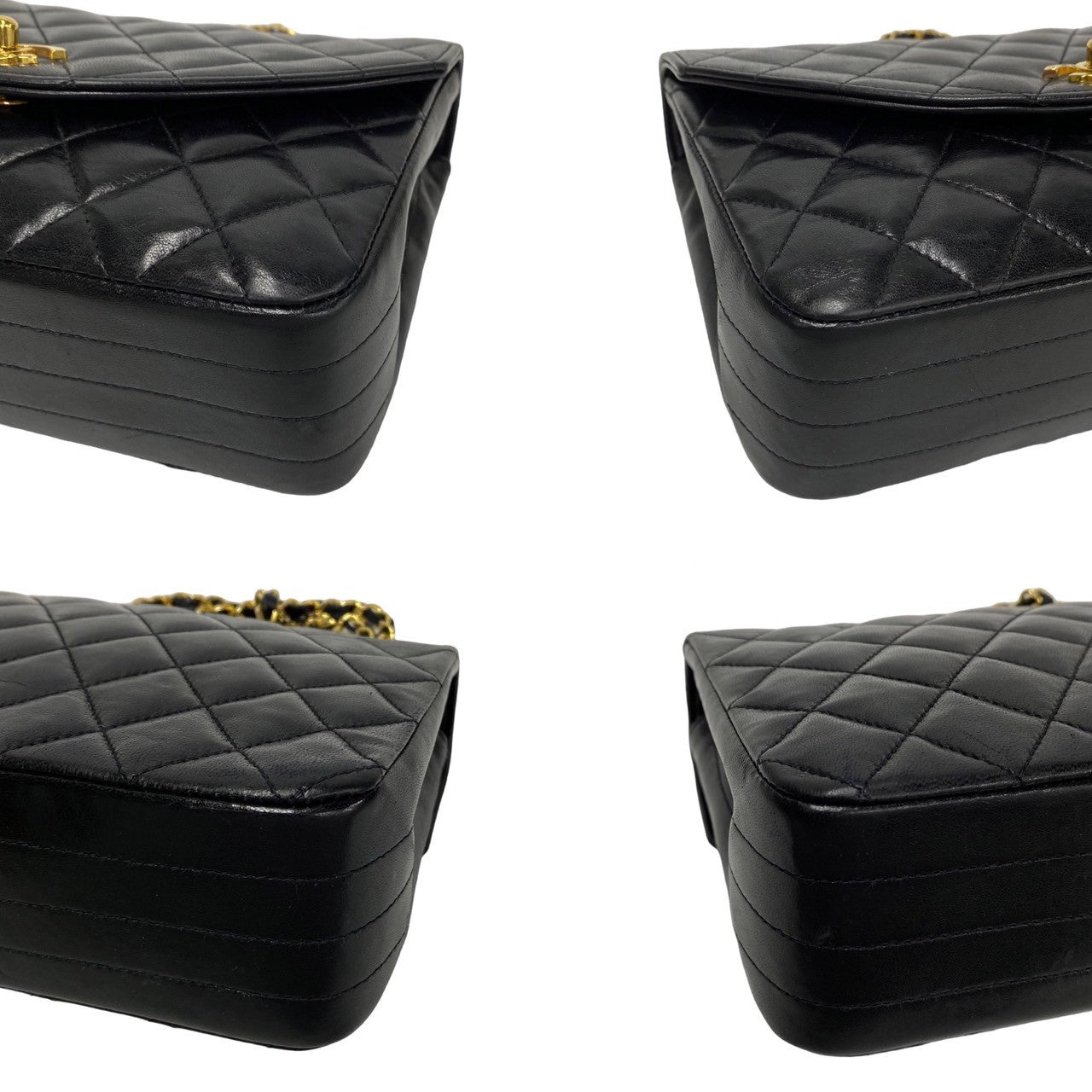 Chanel CC Matelasse Flap Bag  Leather Crossbody Bag in Good condition