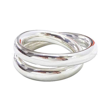 HERMES ring Vertige #53 Silver Silver925