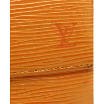 LOUIS VUITTON Orange Epi Wallet