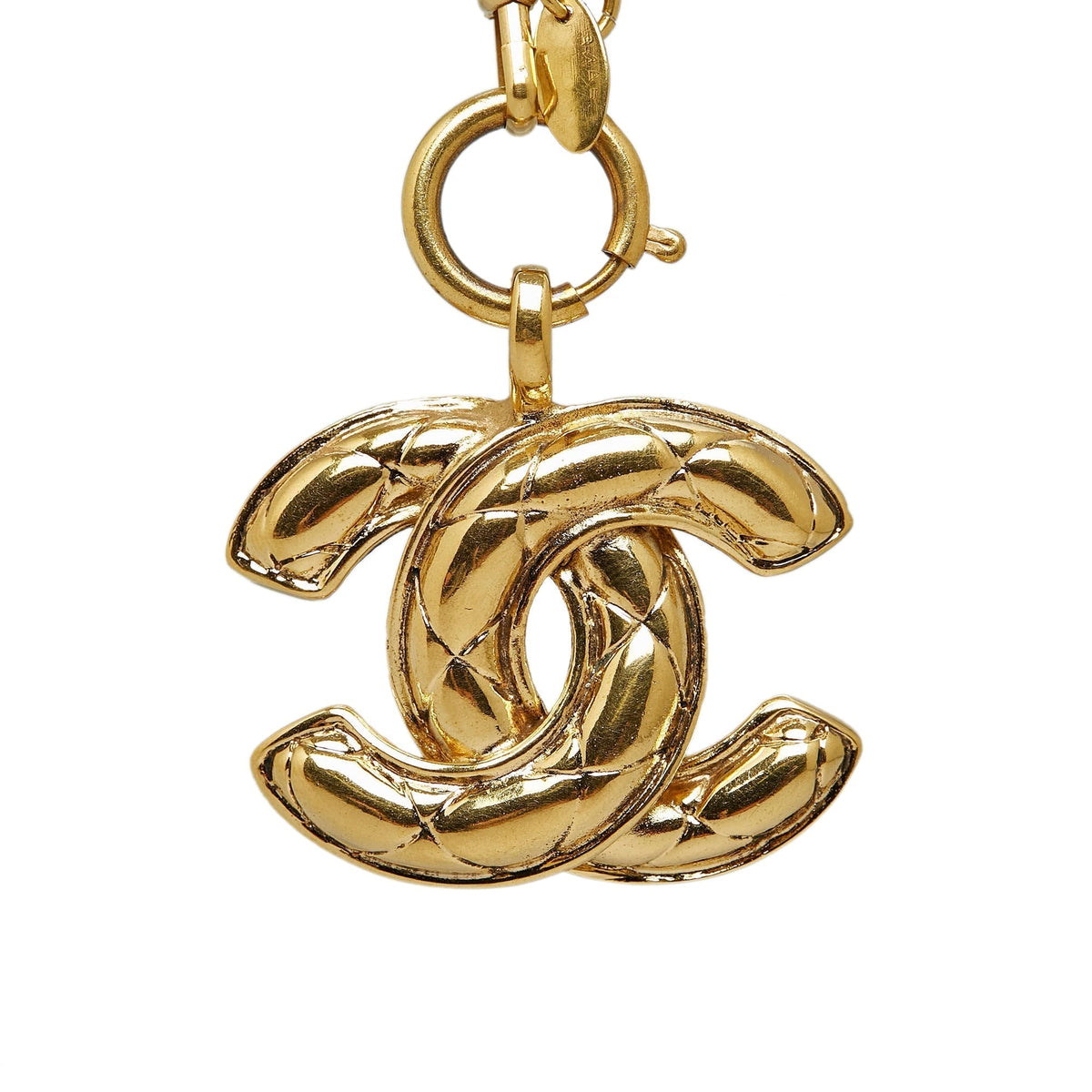 Chanel CC Pendant Necklace Costume Necklace