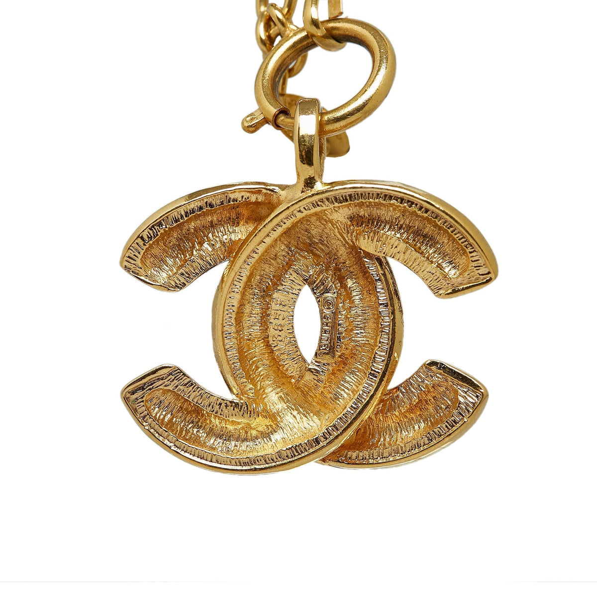 Chanel CC Pendant Necklace Costume Necklace
