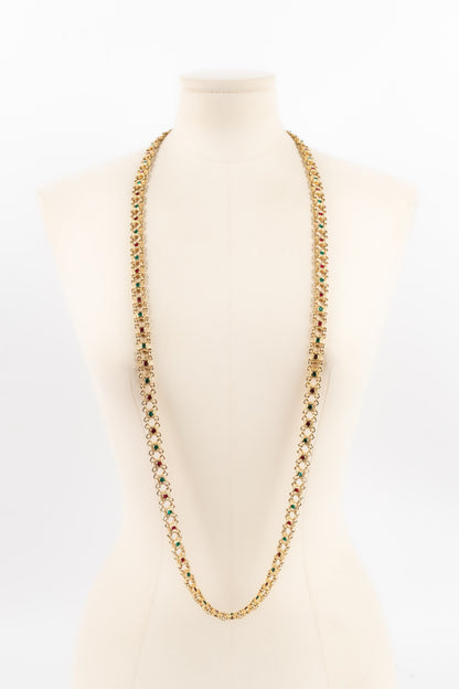 Long collier articulé Dior