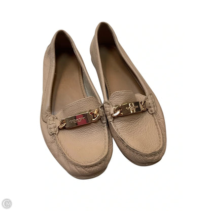 Shoes Designer By Coach In Tan, Size: 7.5