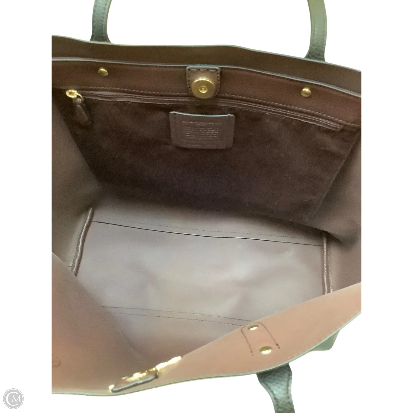 Tote Designer By Coach, Size: Large