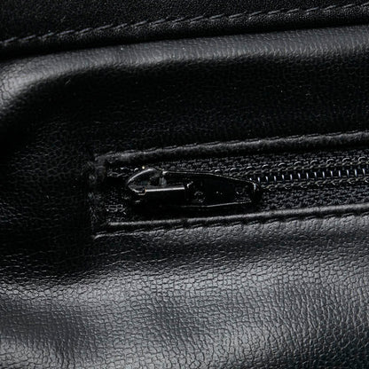 Chanel Quilted Leather Chain Tote Bag Leather Tote Bag in Good condition
