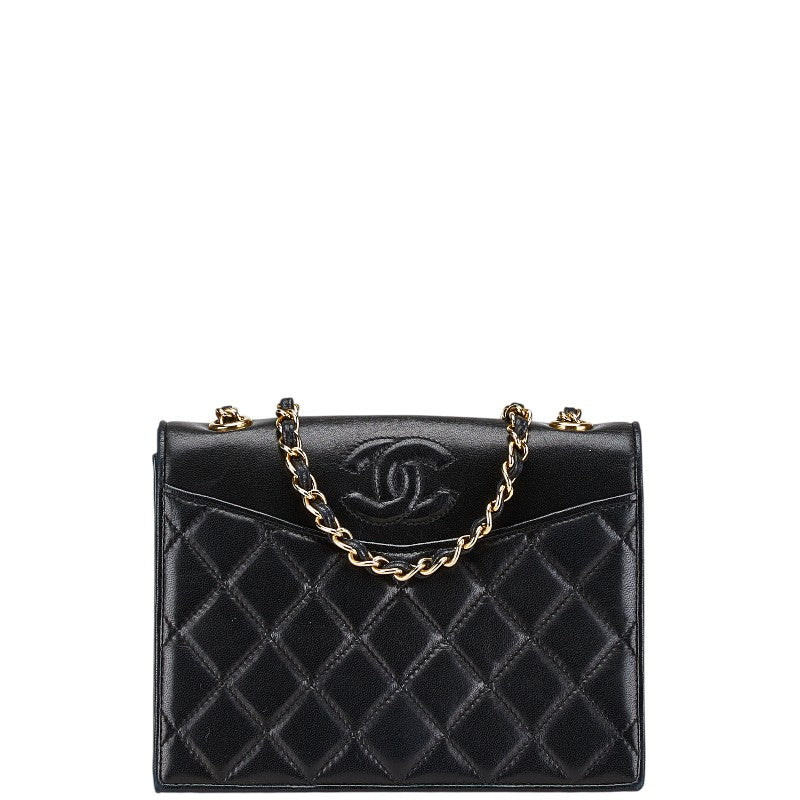 Chanel Coco Mark Matelasse Lambskin Shoulder Bag
