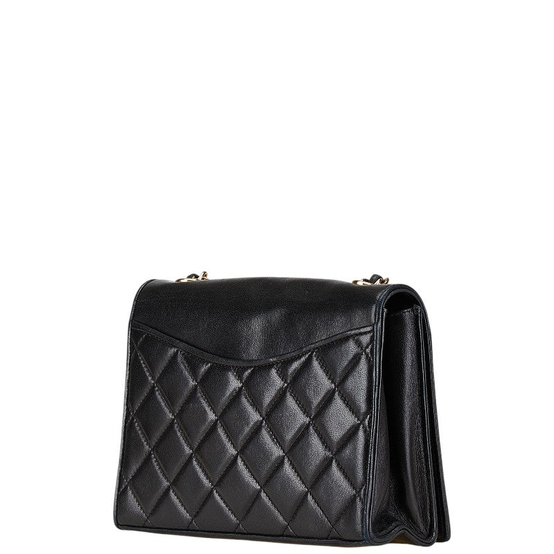 Chanel Coco Mark Matelasse Lambskin Shoulder Bag