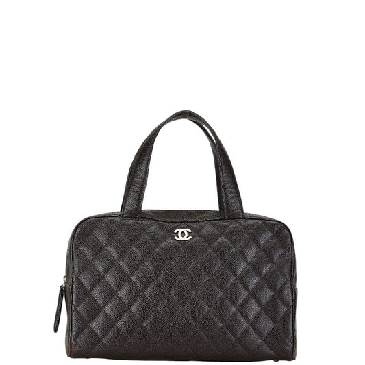 Chanel Coco Mark Caviar Skin Handbag