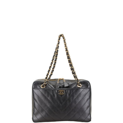 Chanel Coco Mark V Stitch Lambskin Shoulder Bag