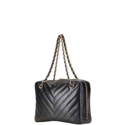 Chanel Coco Mark V Stitch Lambskin Shoulder Bag