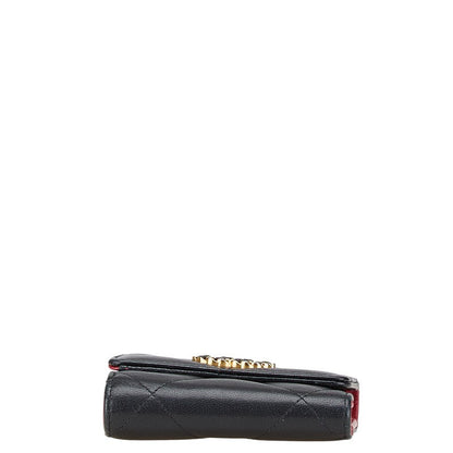 Chanel 19 Coco Mark Lambskin Small Flap Wallet