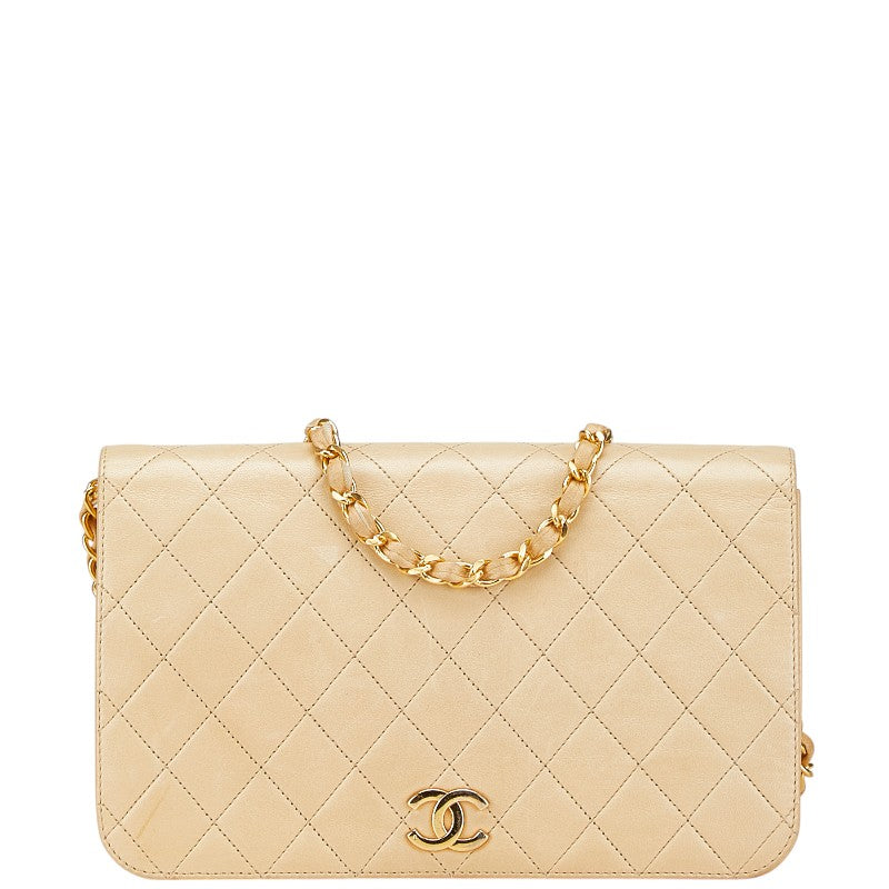 Chanel Coco Mark Matelasse Lambskin Shoulder Bag