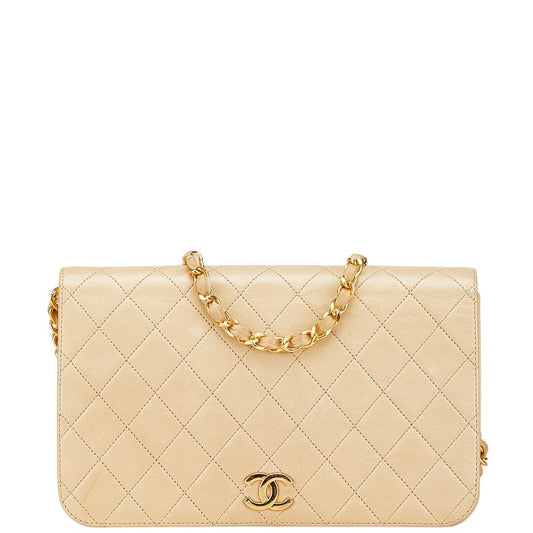 Chanel Coco Mark Matelasse Lambskin Shoulder Bag