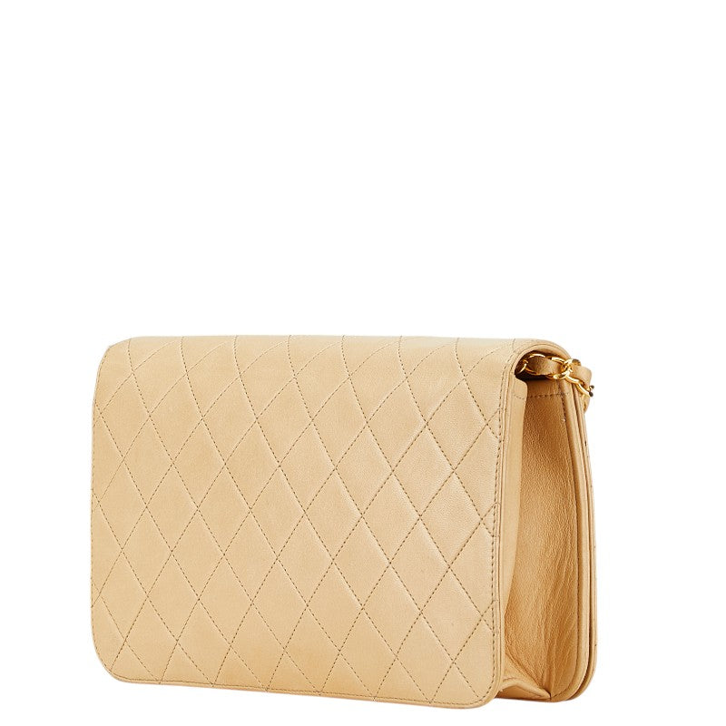 Chanel Coco Mark Matelasse Lambskin Shoulder Bag