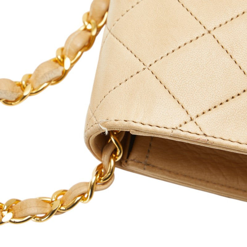 Chanel Coco Mark Matelasse Lambskin Shoulder Bag