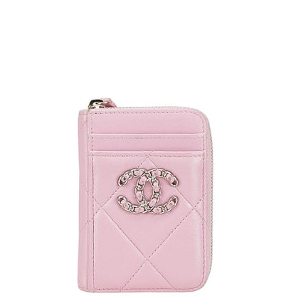 Chanel CHANEL19 Lambskin Coin Case